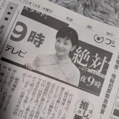 【ファイルし発送】沢口靖子　新聞記事