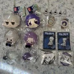 ブルーロック 凪誠士郎 御影玲王 プラッシュマスコット 原作イラスト缶バッジ