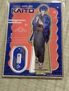 極楽湯 初音ミク ピアプロ　コラボ　カラフルバスタイム アクスタ　KAITO