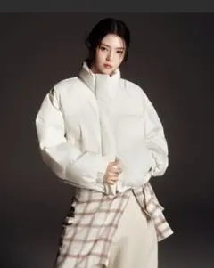 新品 MUSINSA ショートダウンジャケット S