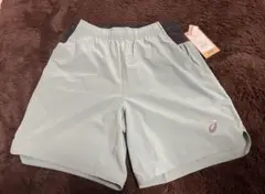 ASICS ランニングパンツ　2011D101 グリーン