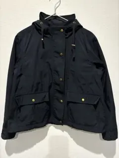 【Pur colore】マウンテンパーカー ブラック L 金ボタン 羽織り