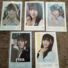 イコラブ 音嶋莉沙　ミニフォト 絶アイ ニット衣装 シークレット レア