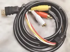HDMI to RCA 変換ケーブル HDMIコンポジット変換 アダプター
