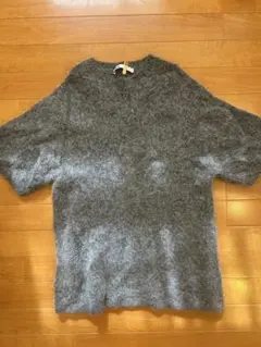 ZARA ニット　グレー