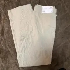 UNIQLOリブストレートパンツ