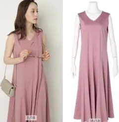 美品 Giorgio Armani タック ワンピース 42 イタリア製 ピンク - メルカリ