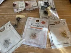 イヤリング用金具、パーツセット