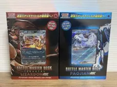 ポケモンカード バトルマスターデッキ テラスタル パオジアンex リザードンex
