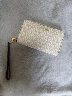 MICHAEL KORS ロゴプリント 長財布