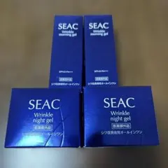 SEAC シワ改善オールインワン　朝用　夜用　シーク　新品　送料込　医薬部外品のサムネイル