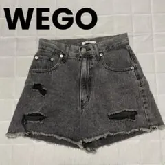 WEGO STANDARD デニムショートパンツ ブラック Sのサムネイル