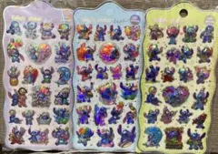 ぷくぷくシール　オーロラ　3枚セット