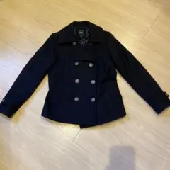 GAP ギャップ　ピーコート　S ネイビー　紺