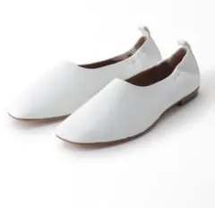 新品　PELLICO （ペリーコ）　フラットスリッポン　レザー　白　37のサムネイル