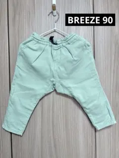 BREEZE ブリーズ 90 パンツ すぽ軽 やわらか タックパンツ