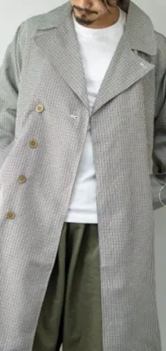 新品未使用トレンチコートメンズ