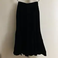 ベルベットロングスカート