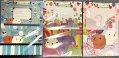 カピバラさん一番くじメモパッド、封筒のセット×3 値下げしました