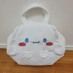 サンリオキャラクターズ　むきゅむきゅふわふわバッグ　シナモロール