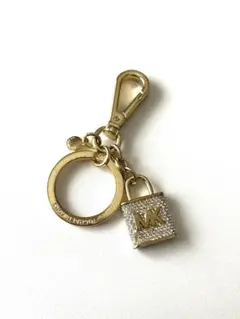 MICHAEL KORS マイケルコース 南京錠モチーフ　キーリング チャーム