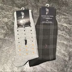 WESTERN POLO TEXAS　ポロ　メンズ　ビジネスソックス