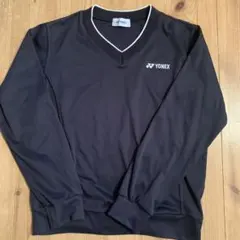 YONEX Vネック長袖シャツ SSサイズ 黒