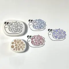 消しゴムはんこ 重ね押し２点セット