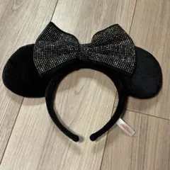 ディズニー カチューシャ ミニーマウス レインボードット