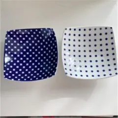 美品！ニッコー 江戸小紋 角皿 23cm 5枚組 美品！ニッコー 江戸小紋 角皿 23cm 5枚組 2025年最新】ニッコー江戸