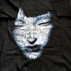 ARCHIVE顔のグラフィックプリント 半袖Tシャツ 黒