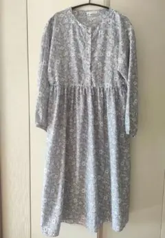 【美品】エヘカソポ　花柄ロングワンピース