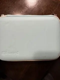 EX-word 電子辞書 水色 ケース付き