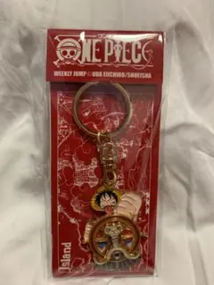 ONEPIECE　ルフィ＆GM号　キーホルダー