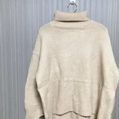 スクエアニットプルオーバー レディース ニット タグ付き earth アース