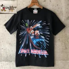 【入手困難】ディズニー　スペースマウンテ Tシャツ　アトラクション　レア 入手困難】ディズニースペースマウンテ Tシャツアトラクションレア
