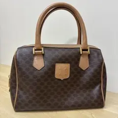 CELINE セリーヌ　マカダム柄　ハンドバッグ　ミニボストン