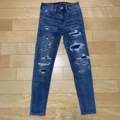 アメリカンイーグル HR ジェギングデニム US00R f21