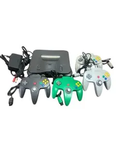 Nintendo64 本体 コントローラー 4個セット