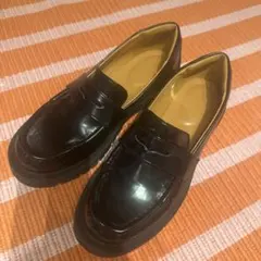 ユニクロc 厚底 ローファー ブラックのサムネイル