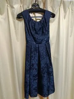 PREFERENCE PARTY'S 濃ネイビー Aラインドレス