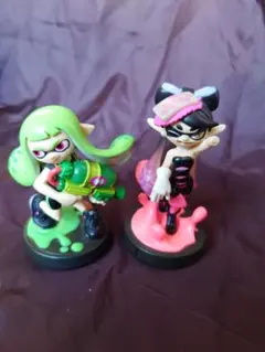 スプラトゥーン　amiibo インクリングガール（ライムグリーン) アオリ