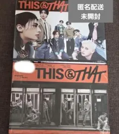 stray kids スキズ this&that 通常盤 未開封 セット