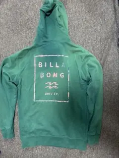 BILLABONG パーカー グリーン S