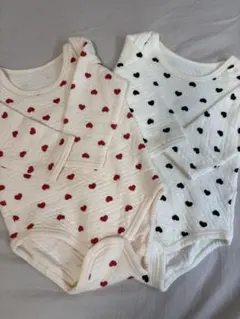 バースデイ cottoli 長袖ロンパース 70cm