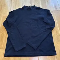 150 UNIQLO ユニクロ キッズ 長袖カットソー ブラック