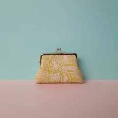 ミナペルホネン ハンドメイド がま口マルチケース rosy - メルカリ