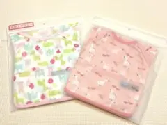 子供ポケット付きエプロン2枚セット (長袖・半袖)動物柄