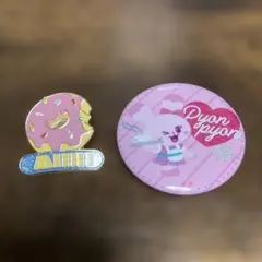 NiziU ポップアップ 缶バッチ ミイヒ ピョンピョン　ピンバッジセット‼️