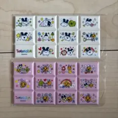 たまごっち ブロックチョコシール　みみっち　めめっち